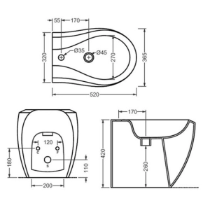 Ser ArtCeram Blend BLB002