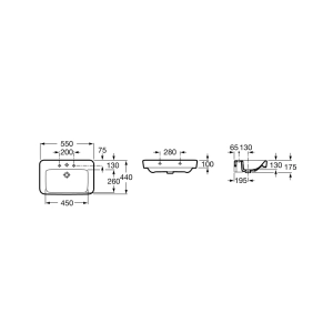 Roca Senso Square 32751B