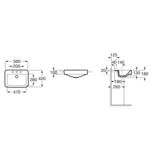 Roca Senso Square 32751B