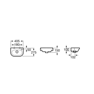 Lavabo Roca Nexo 327645