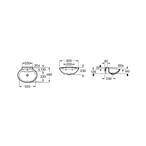 Lavabo Roca Fontana 327877