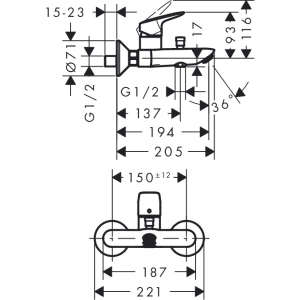 Hansgrohe Logis 71400000