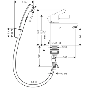 Hansgrohe Metris S 31160000