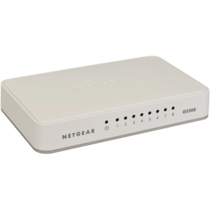 Interruptor NETGEAR GS208