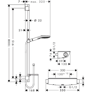 Hansgrohe Ecostat Select 27039000