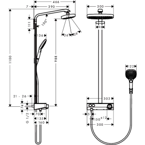 Hansgrohe Raindance Select 27126000