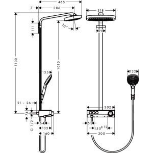 Hansgrohe Raindance Select 27127000