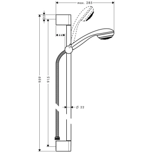 Hansgrohe Crometta 85 27729000