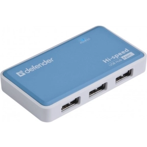 Lector de tarjetas / USB-hub Defender Quadro Power