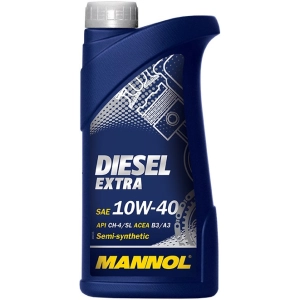 Aceite de motor Mannol Diesel Extra 10W-40 1L