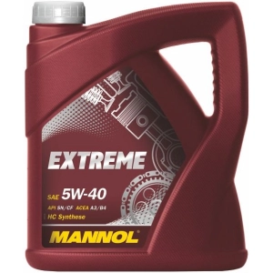 Aceite motor Mannol Extreme 5W-40 4L