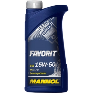 Aceite motor Mannol Favorit 15W-50 1L