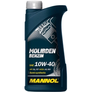 Aceite motor Mannol Molibden Benzin 10W-40 1L