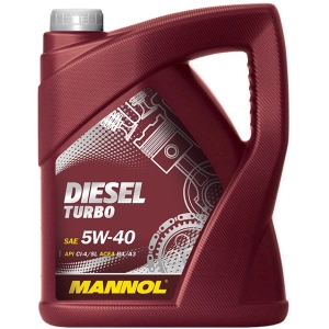 Aceite de motor Mannol Diesel Turbo 5W-40 5L