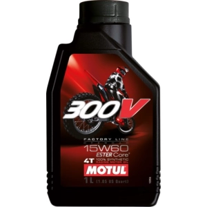 Aceite de motor Motul 300V 4T Factory Line Offroad 15W-60 1L