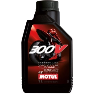 Aceite de motor Motul 300V 4T Factory Line Road Racing 10W-40 1L