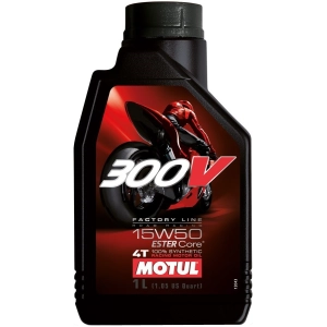 Aceite de motor Motul 300V 4T Factory Line Road Racing 15W-50 1L