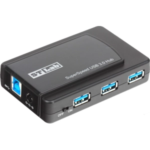 Lector de tarjetas / USB-hub STLab U-770