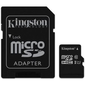 Tarjeta de memoria Kingston microSDHC UHS-I Class 10 32Gb