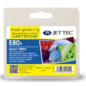 Cartucho Jet Tec E80Y