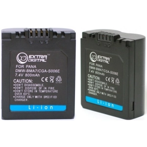 Batería de cámara Extra Digital Panasonic CGA-S006E