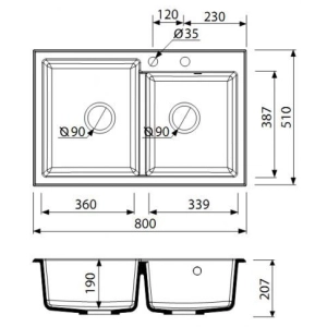 Marmorin Debra 4362030