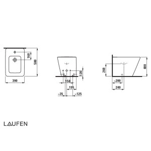 Laufen Ilbagnoalessi Dot 832901