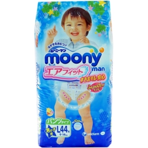 Pañales Moony Pants Boy L / 44 pcs