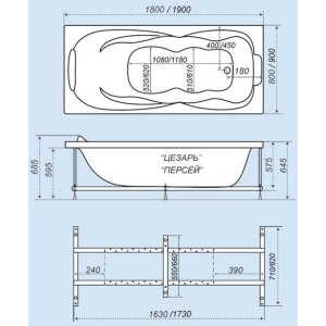 Triton Persey 190x90