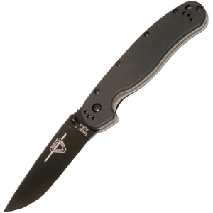 Cuchillo / Multiherramienta Ontario RAT Black Plain