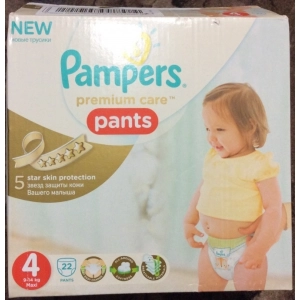 Pañales Pampers Premium Care Pants 4 / 22 pcs