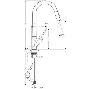 Axor Starck 10821000