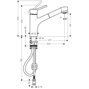 Hansgrohe Talis S 32842000