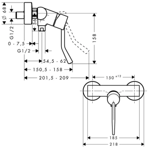 Hansgrohe Talis 32641000