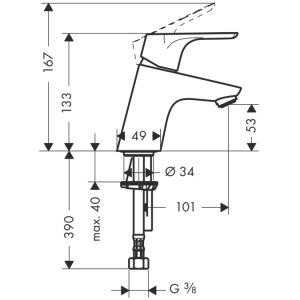 Hansgrohe Focus 31604000