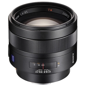 Lente Sony 85 mm f/1,4 ZA A Planar T*