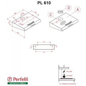 Perfelli PL 610 W