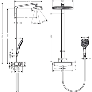 Hansgrohe Raindance Select 27286000