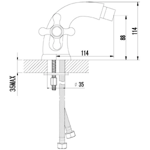 Mezclador Welle Amalia 49003T4HO