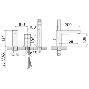 Mezclador Welle XM28024D-1320B