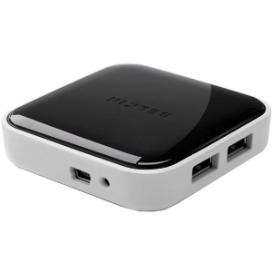 Lector de tarjetas / USB-hub Belkin 4-Port Desktop Hub