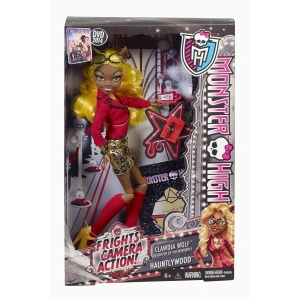 Monster High Frights! Camera! Action! Clawdia Wolf BDD88