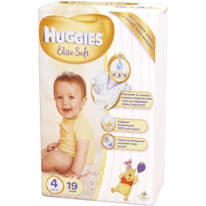 Pañales Huggies Elite Soft 4 / 19 pcs