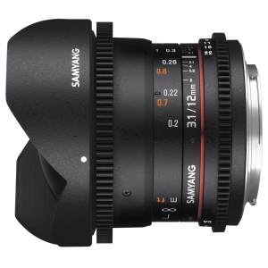 Samyang 12mm T3.1 VDSLR ED AS NCS Fish-eye