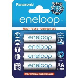 Acumulador / batería Panasonic Eneloop 4xAA 1900 mAh