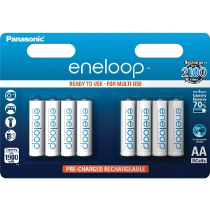 Acumulador / batería Panasonic Eneloop 8xAA 1900 mAh