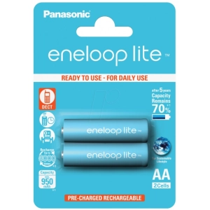 Acumulador / batería Panasonic Eneloop Lite 2xAA 950 mAh