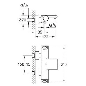 Grohe Grohtherm 2000 34174001