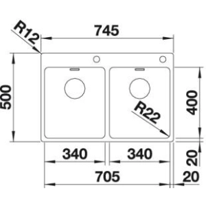 Blanco Andano 340/340-IF/A 520832