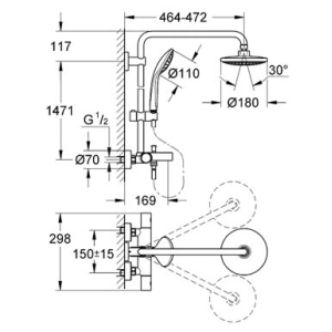 Grohe Euphoria System 180 27537000